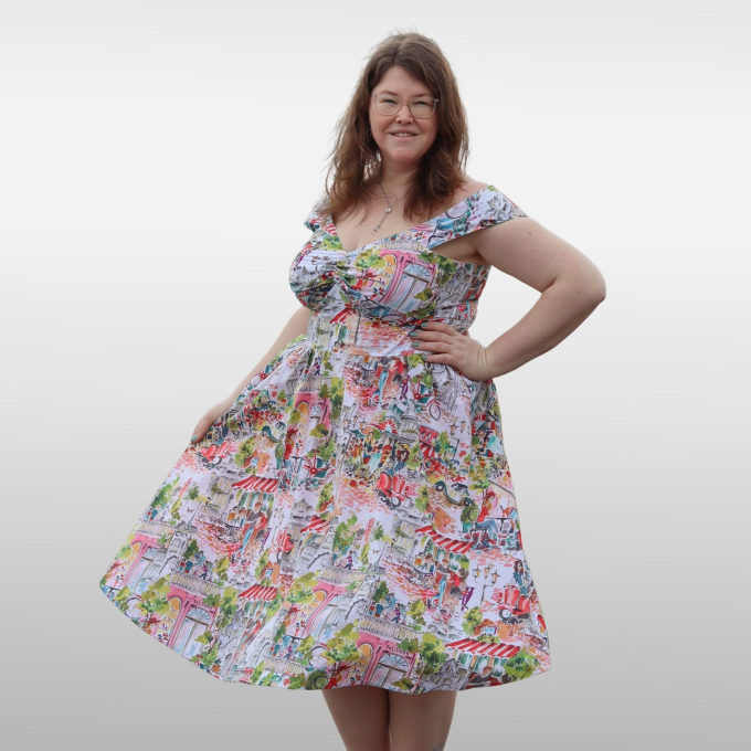 Patron robe femme pdf Fairy TINAlisa, en allemand