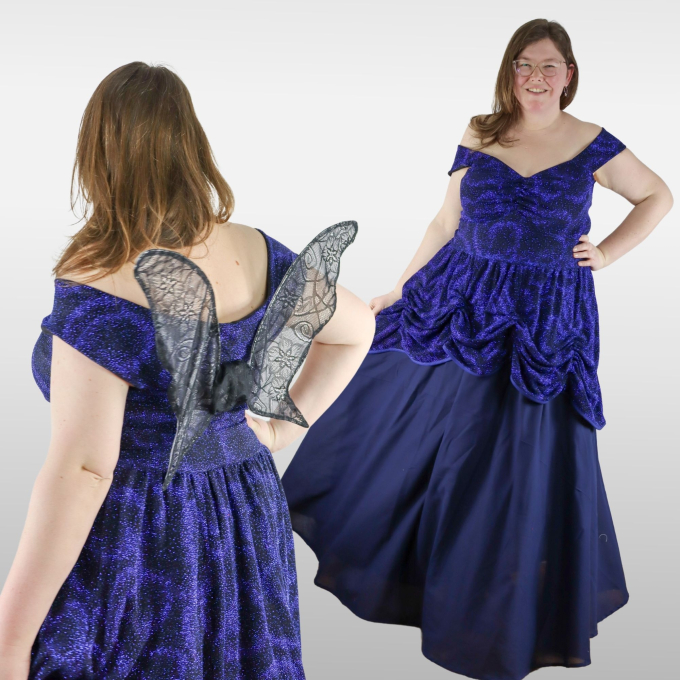 Patron jupe costume traditionnel femme pdf Belle TINAlisa, en allemand
