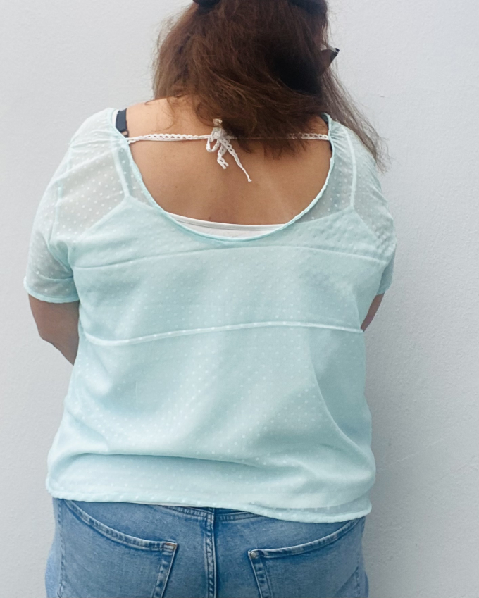 E-book TOSCAminni Schnittmanufaktur Dames Blouse Blomma, Duits