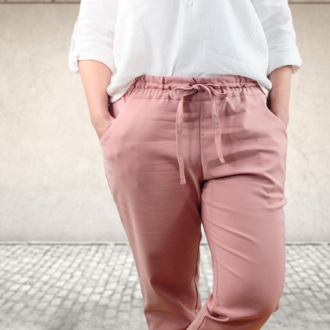 E-book TOSCAminni Schnittmanufaktur Dames Broek Fria, Duits