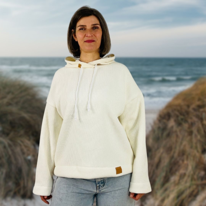 E-book TOSCAminni Schnittmanufaktur Dames Sweater / Hoodie Yella, Duits