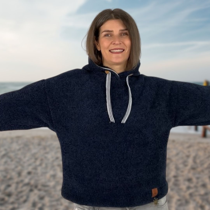 E-book TOSCAminni Schnittmanufaktur Dames Sweater / Hoodie Yella, Duits