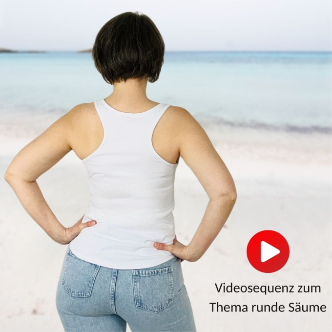 E-book TOSCAminni Schnittmanufaktur Dames Tanktop Elsa, Duits
