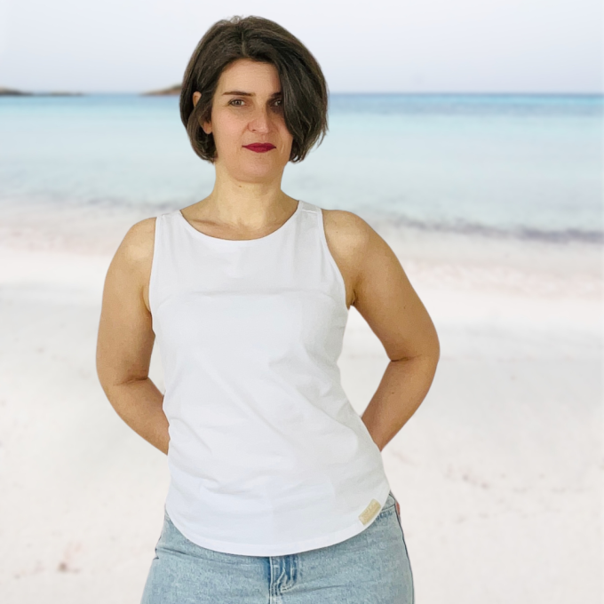 E-book TOSCAminni Schnittmanufaktur Dames Tanktop Elsa, Duits