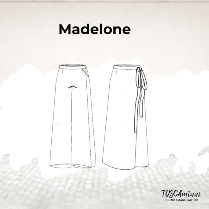 E-book TOSCAminni Schnittmanufaktur Dames Broek Madelone, Duits