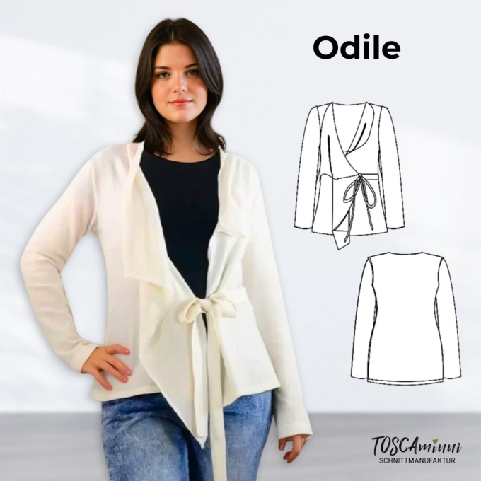 E-Book TOSCAminni Schnittmanufaktur Damenjacke Odile