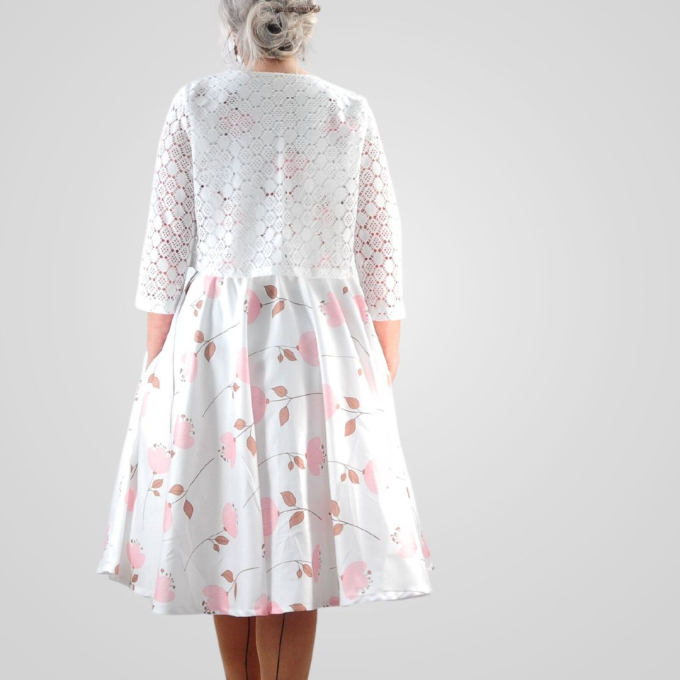 E-book TOSCAminni Schnittmanufaktur Damenkleid Monika, Duits