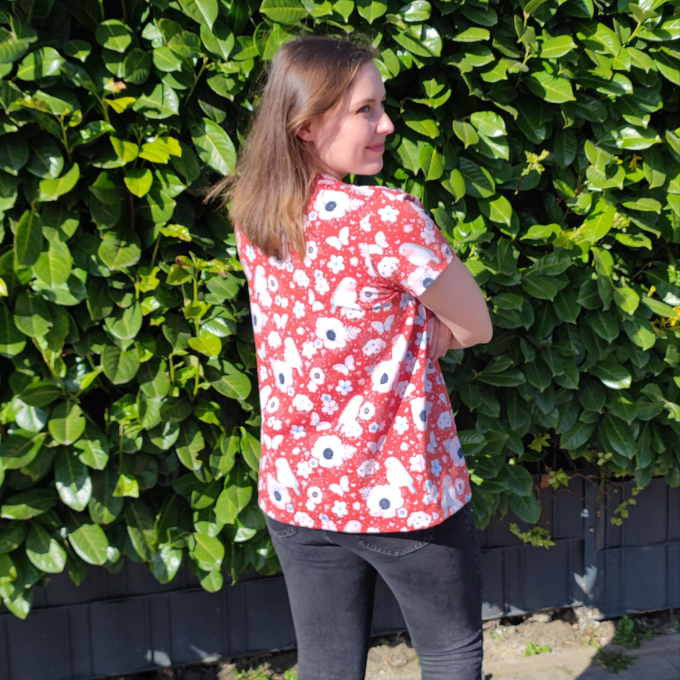 E-book TOSCAminni Schnittmanufaktur Dames Shirt Leonie Maxi, Duits