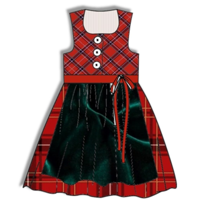E-book TOSCAminni Schnittmanufaktur Dirndl Herzilein, Duits