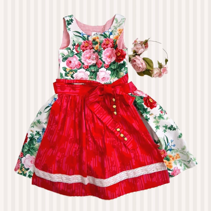 E-book TOSCAminni Schnittmanufaktur Dirndl Herzilein, Duits
