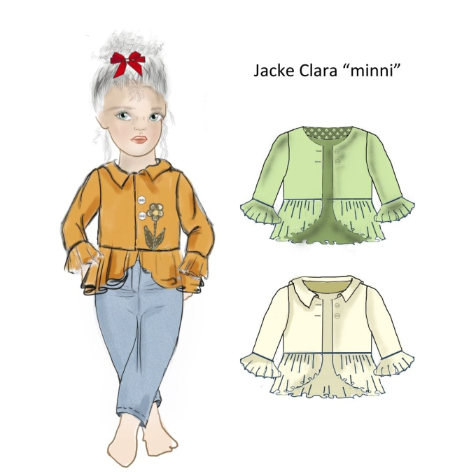 E-Book TOSCAminni Schnittmanufaktur Kinderjacke Clara Minni