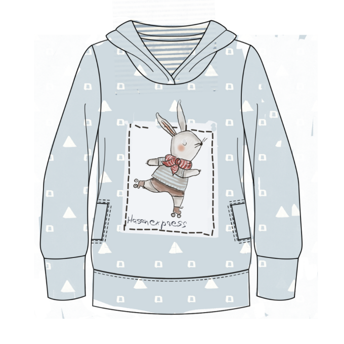 E-Book TOSCAminni Schnittmanufaktur Shirt Kids Ela + Kai, german