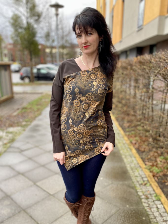 E-book Unendlich Schön - Bluse Ayana tailliert, Duits