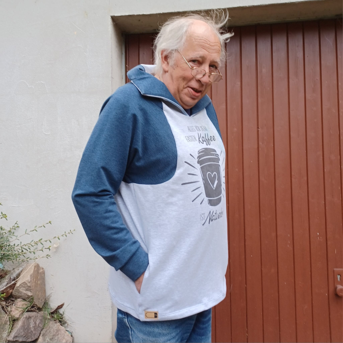 E-book Unendlich Schön - Herren Kimono Pulli- Shirt Pino, Duits