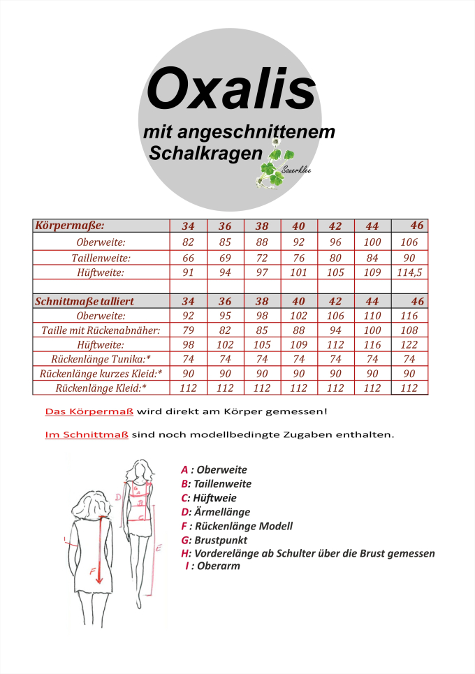 E-Book Unendlich Schön - Kleid Oxalis