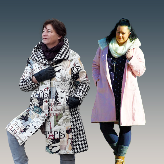 Patron manteau femme pdf Ivey Unendlich Schön, en allemand