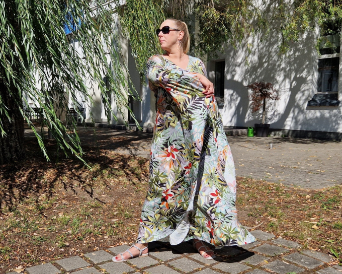 Patron kaftan femme pdf Varda at Nadja Unendlich Schön, en allemand