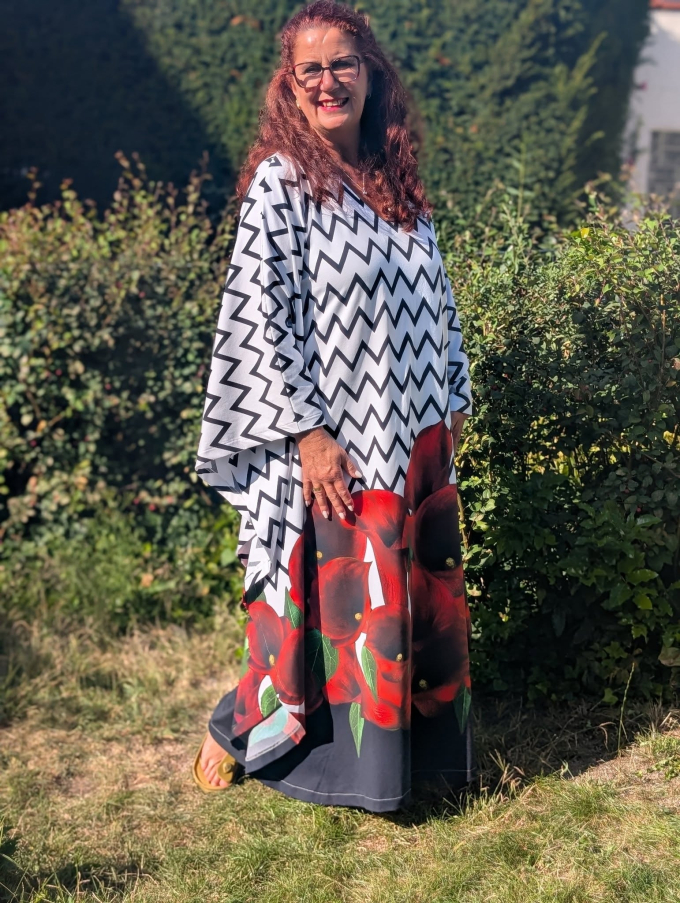 Patron kaftan femme pdf Varda at Nadja Unendlich Schön, en allemand
