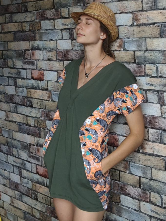 E-Book Unendlich Schön Patchwork Shirt Tunika Kleid Varda
