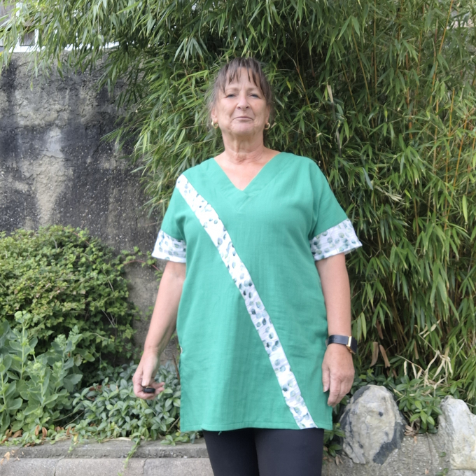 E-Book Unendlich Schön Patchwork Shirt Tunika Kleid Varda