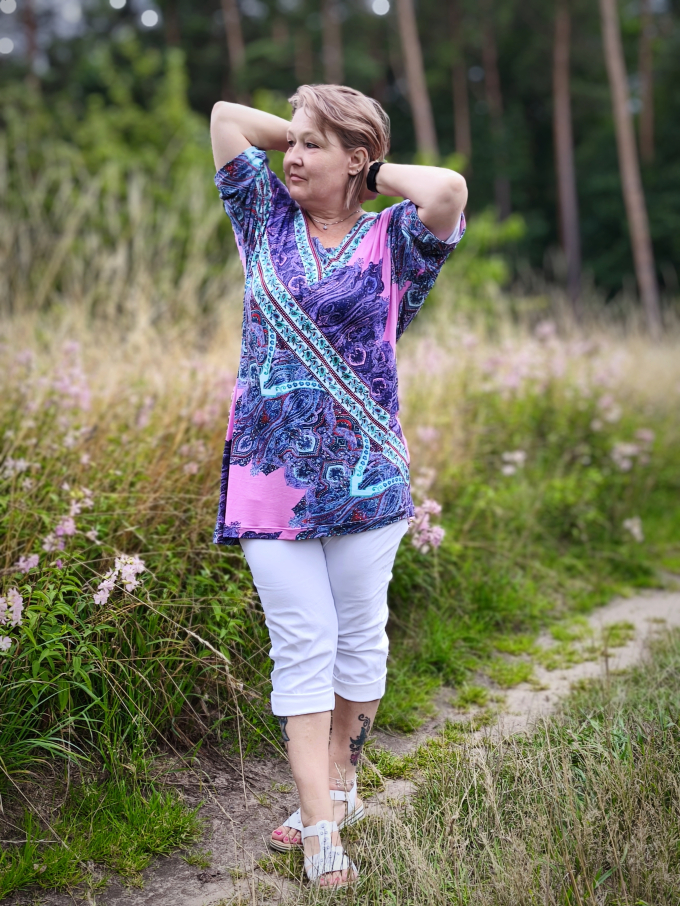 E-Book Unendlich Schön Patchwork Shirt Tunika Kleid Varda