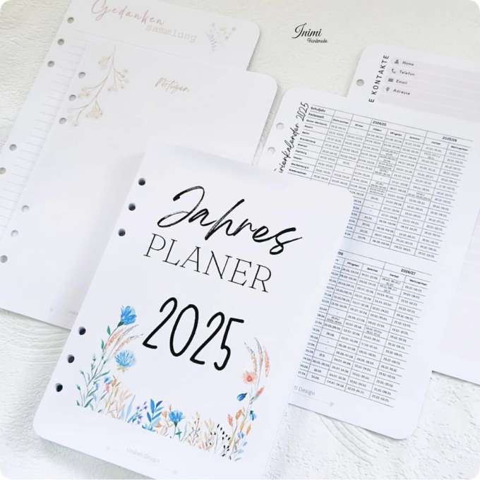 Patron agenda 2025 pdf Unikati, en allemand