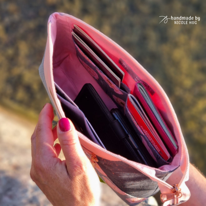 E-Book Unikati Mira-Bella – Reiseclutch Mira und Kosmetiktasche Bella, german