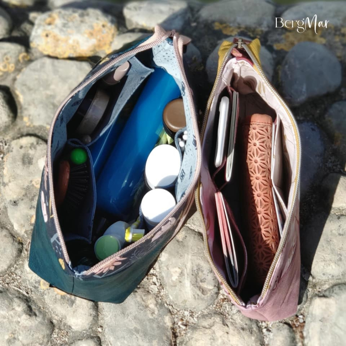 E-Book Unikati Mira-Bella – Reiseclutch Mira und Kosmetiktasche Bella, german