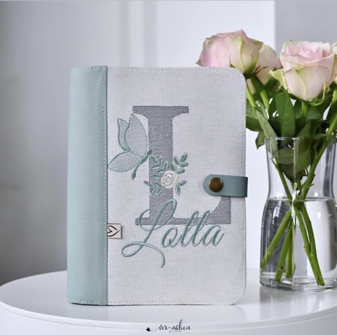 Ebook patron Agenda de liaison de bébé Unikati, en allemand