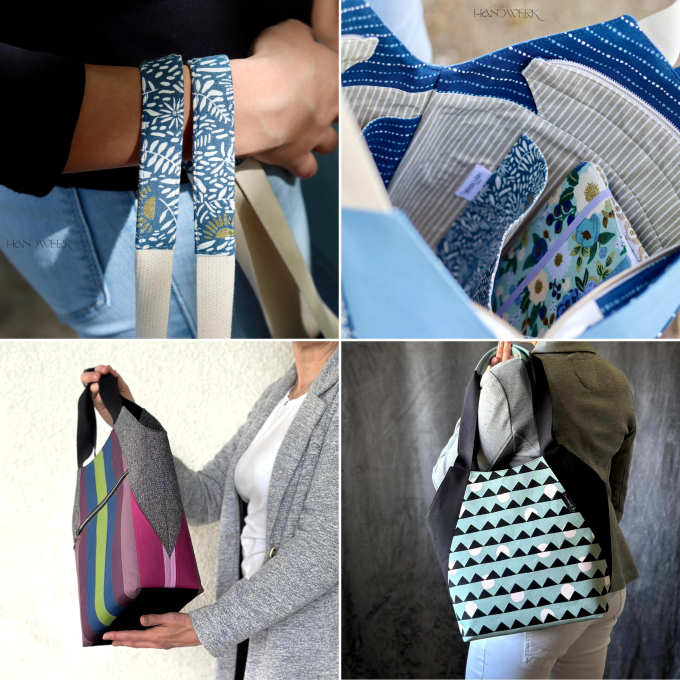 Patron tote bag pdf Nieke Unikati, en allemand