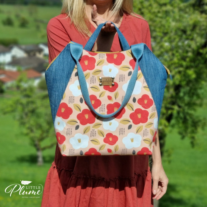Patron tote bag pdf Nieke Unikati, en allemand