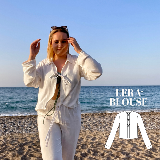 E-book vintageBambi Lera Blouse, Duits