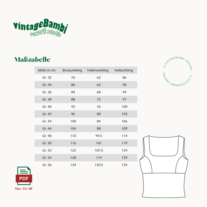 E-book vintageBambi Rosi Top, Duits