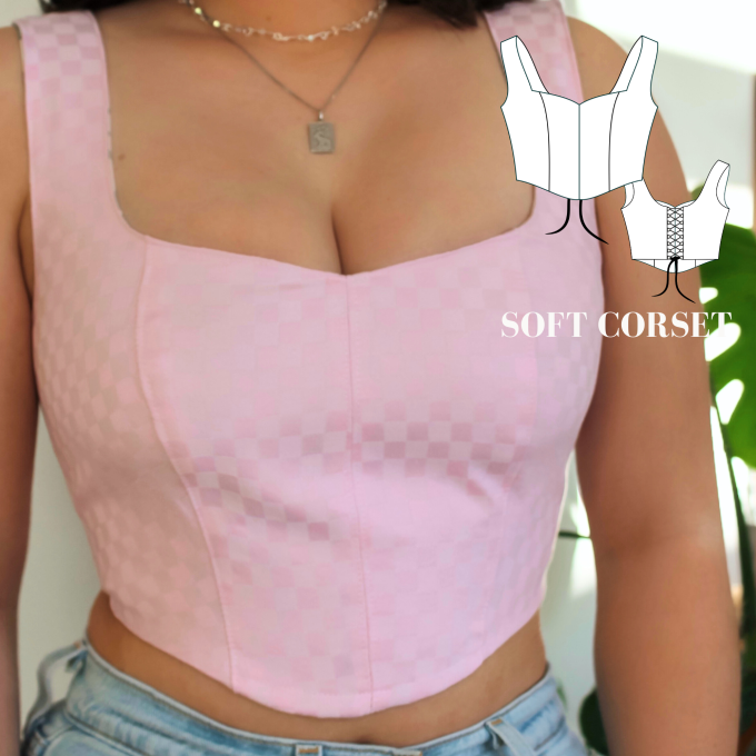 E-Book vintageBambi Soft Corset, german