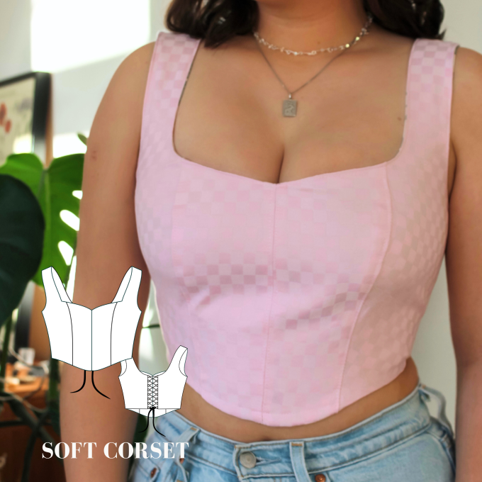E-Book vintageBambi Soft Corset, german
