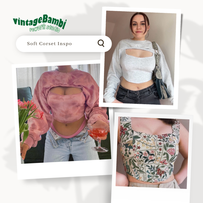 E-Book vintageBambi Soft Corset, german