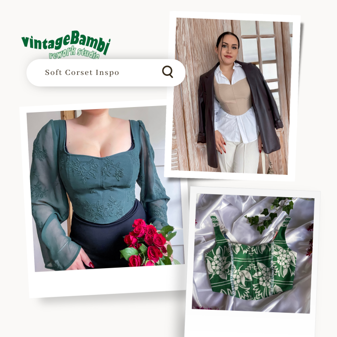 E-Book vintageBambi Soft Corset, german