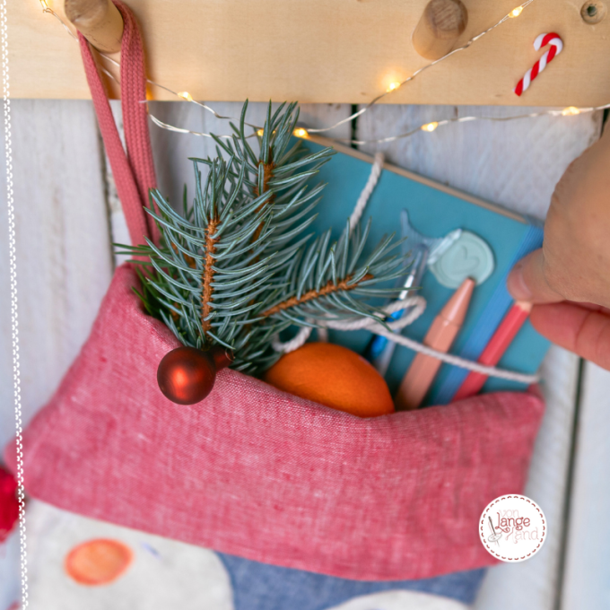 E-book von Lange Hand Nikolausstiefel Pinguin Strumpf, Duits