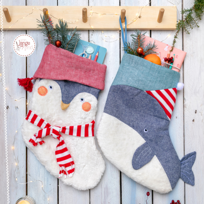 E-book von Lange Hand Nikolausstiefel Wal Strumpf, Duits