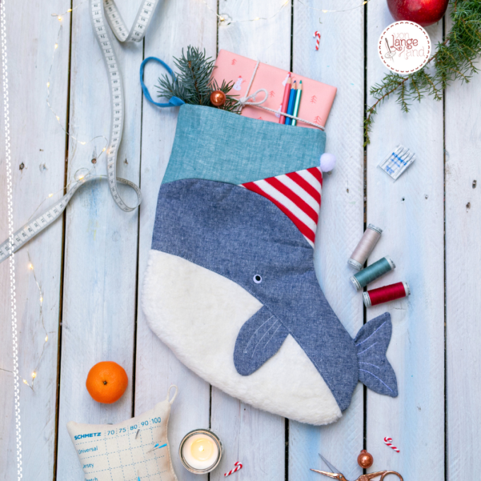 E-book von Lange Hand Nikolausstiefel Wal Strumpf, Duits