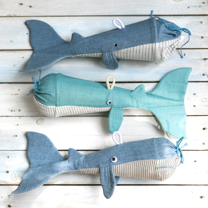Ebook patron pochette surprise BALEINE von Lange Hand, en allemand