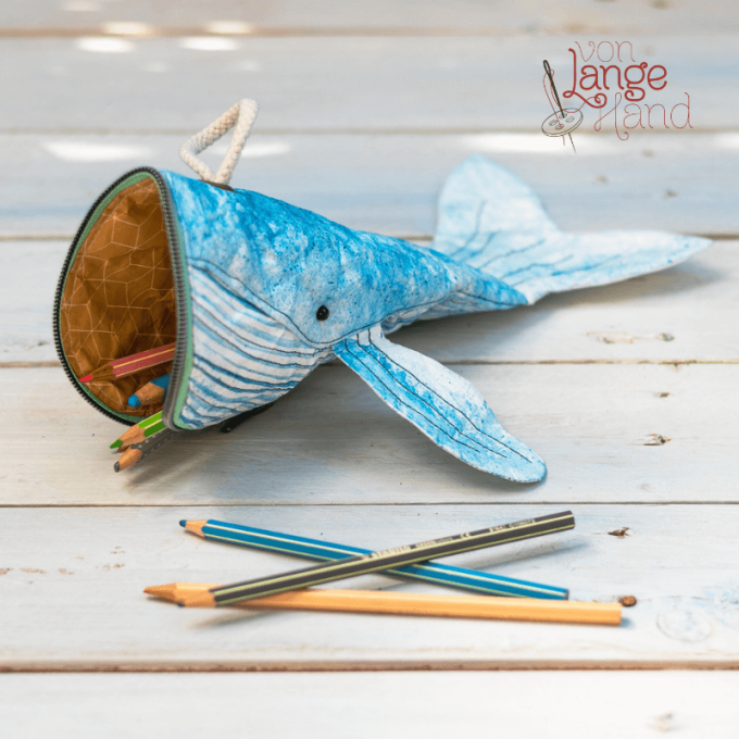Ebook patron trousse baleine von Lange Hand, en allemand