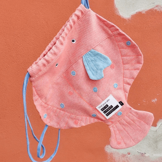 E-book von Lange Hand Turnbeutel Rucksack Scholle, Duits
