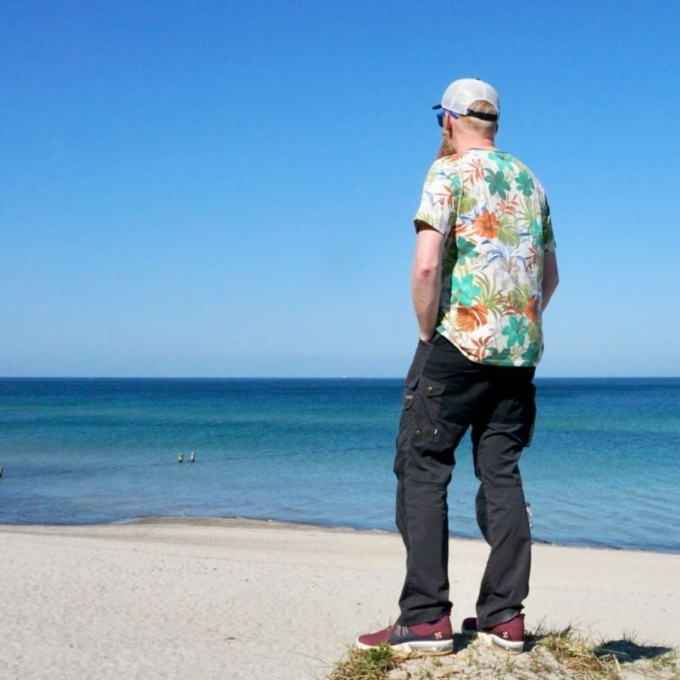 E-Book Windschnittich Basic-Shirts Männer, duits