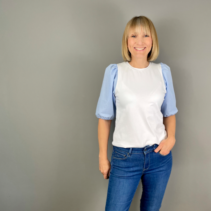 E-book Windschnittich Blusenshirt Bella, Duits