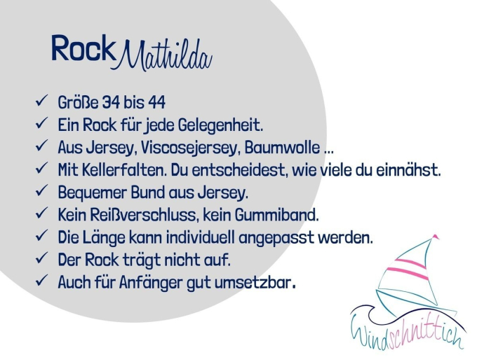 E-Book Windschnittich Rock Mathilda, duits