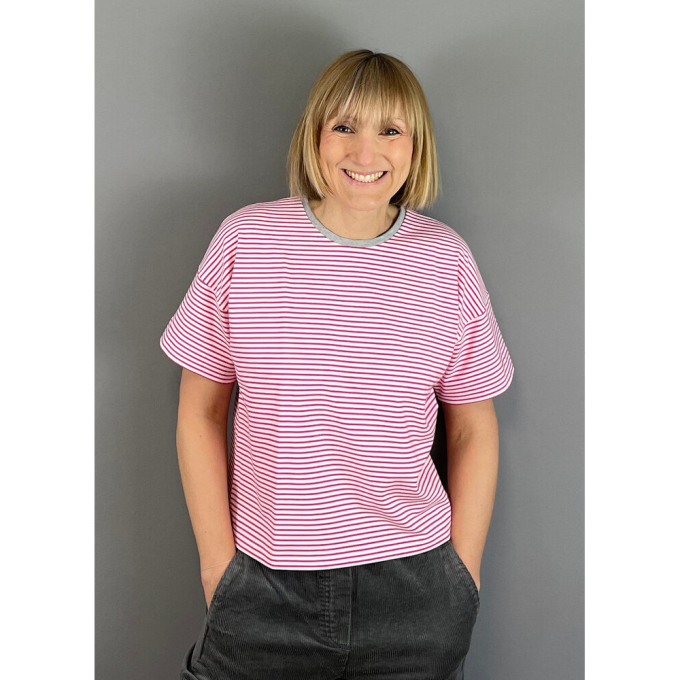 E-book Windschnittich Shirt Stine Damen, Duits