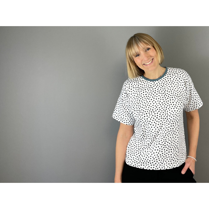 E-book Windschnittich Shirt Stine Damen, Duits