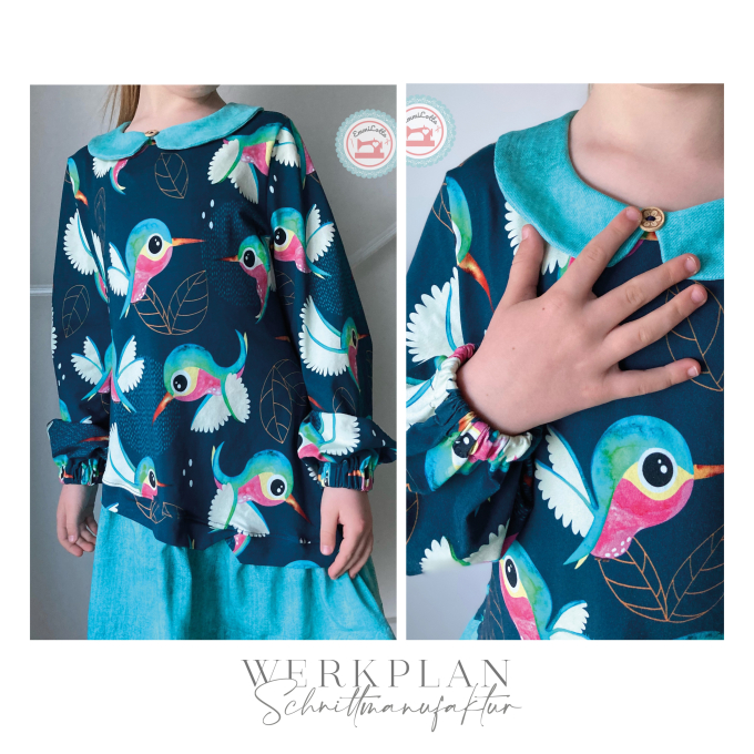 E-Book WPS - Werkplan Schnittmanufaktur Kinderkleid Lieblings LagenWERK Maxi