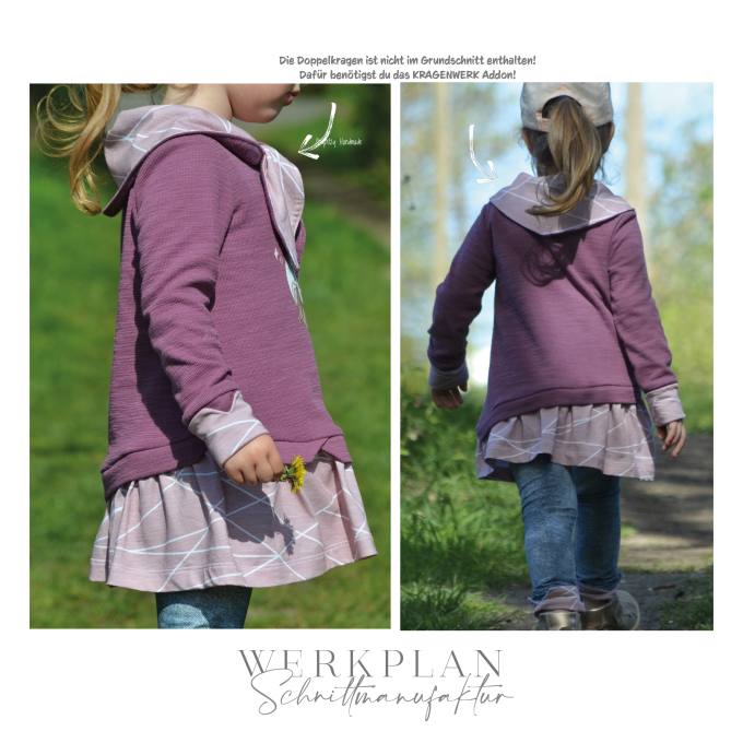 E-Book WPS - Werkplan Schnittmanufaktur Kinderkleid Lieblings LagenWERK Maxi